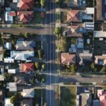 top-view photography of houses at daytime